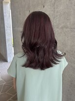 ジゼル 前橋(Giselle)&nbsp;春夏にもおすすめ♪明るめチェリーカラー