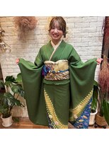 ヘア パレット(Hair Palette)&nbsp;アップスタイル＆成人式着付け