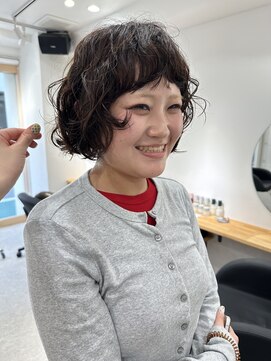 アト(Ato.) ふわふわボブパーマ◎