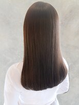 ニクス フリー ウエストバーン(nix free WB) 髪質改善20代30代ブラウン×艶髪レイヤー×秋カラー