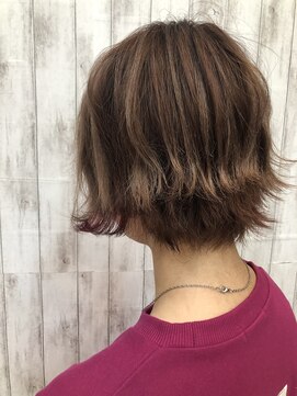 カイノ イオンモール草津店(KAINO) ベビーピンク×イヤリングカラー