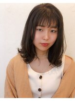 ザブックハンドサロン(The book hand salon)&nbsp;オリーブアッシュ×ミディ