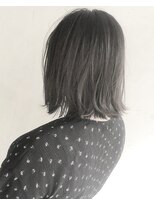 ヘアーアンドアトリエ マール(Hair&Atelier Marl)&nbsp;【Marl】ブラックグレージュカラーの外ハネボブ♪