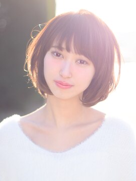 ローエン エサカ(ROWEN esaka) 『ROWEN』大人かわいいマーメイドアッシュ×フェミニンボブ