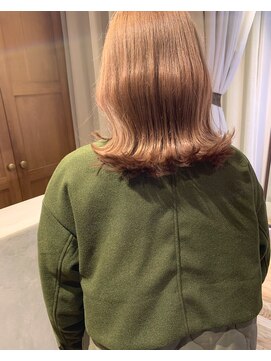 キチ(kichi.) [kichi.] 外ハネロブ×ミルクティーブラウン