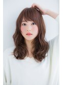 【寺尾拓巳】大人かわいいエギョモリグレーベージュくびれミディ