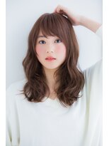 ラフ フロム ガーデン(Laf from GARDEN)&nbsp;【寺尾拓巳】大人かわいいエギョモリグレーベージュくびれミディ