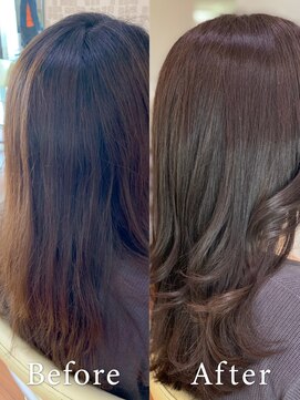 アークスヘアー 大人かわいいレイヤースタイル☆透明感シアーアッシュブラウン