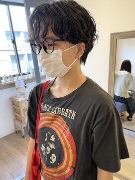 メルト 吉祥寺(melt) 大人可愛い丸みショートパーマ くせ毛風パーマ 20代30代