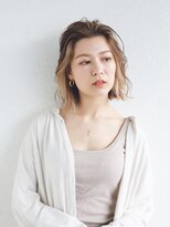 ディア 藤沢(diar) 藤沢20代30代40代50代小顔ミディアム外ハネボブアッシュ