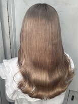 アン(Hair make un)&nbsp;【くすみミルクティーカラー♪やわらかミルクティーカラー♪】
