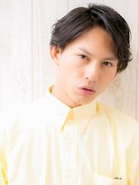 理容ハンサム 戸田公園店&nbsp;重軽バランス！黒髪分け七三分けマッシュミディE戸田公園