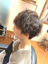 モッズヘア メン 上尾東口店(mod's hair men) ショートウルフ波巻きツイスパ