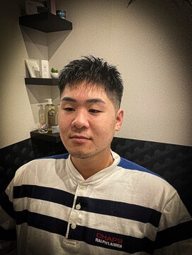 hair salon 華化 クロップスタイル