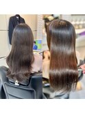 【ONE HAIR】ONEHAIR式艶髪特化縮毛矯正☆