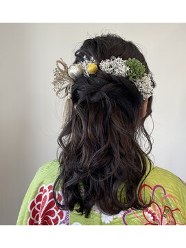 マヤ 小瀬店(MYA) ふんわりハーフアップ