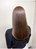 ツヤ髪ストレート