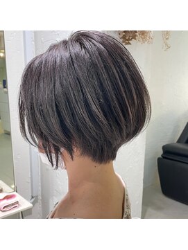 ファイブボックスヘアー 広島(five vox hair) 予防美容ケアカラー　グレージュ