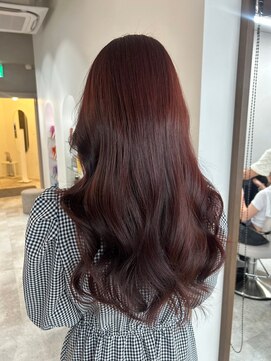 ボタン ハカタ(VOTAN hakata) 【福岡美容室/小山田】レッドブラウン×韓国ヘア