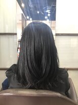 オランジュ美容室 ロングスタイル