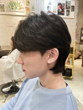 ノラ ヘアーサロン(NORA HAIR SALON) 【akane】韓国メンズマッシュウルフ