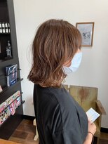 ヘアーワークス ボナ ウニクス店(HAIR WORKS bona)&nbsp;似合わせカット×カラースタイル#044