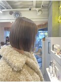 テリボブ　グレージュ　ダブルカラー