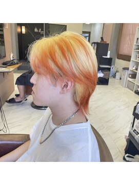ブリックヘアー(BLICK Hair) メンズ裾カラー
