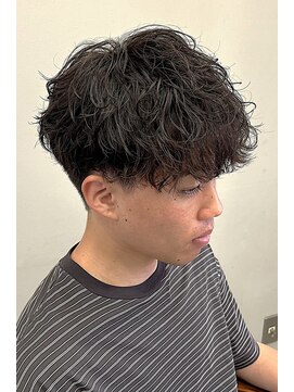 スナッグルサロン(SNUGGLE SALON) シャドウパーマニュアンスパーマスパイラルツーブロックマッシュ