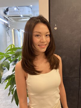 ヴィオットバイサロン(Viot by Salon) ミディレイヤー/オリーブブラウン