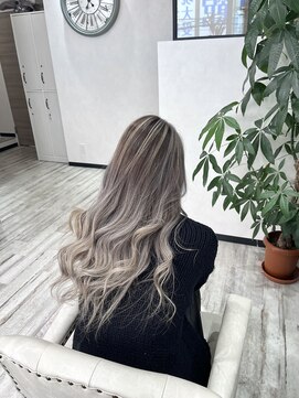 ベルヘアーデザイン 堺東(Belle hair Design) バレイヤージュ/グラデーション/グラデーションカラー/外国人風