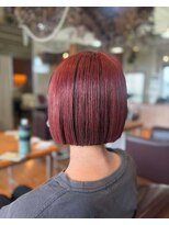 パイロヘアー(Pairo hair) unbrella ×　blood orenge