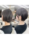イメチェン/ハッシュカット/フルバング/似合わせカット/自由が丘