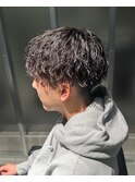 波巻きスパイラルパーマ/メンズ/メンズパーマ/メンズヘア/眉毛