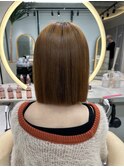 顔型別ヘアスタイル特集 /チェリーブラウン /ミニウルフ