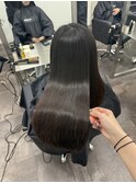 髪質改善ストレート