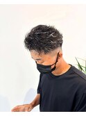 メッシュ&パーマ