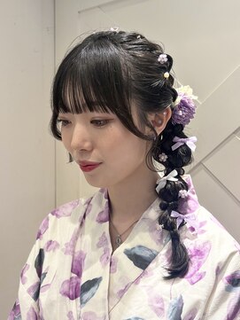 ハウス(HAUS.) 網下ろし浴衣ヘアセット！