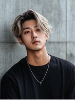 イロ プラス 南田宮店(iro+)&nbsp;ミディアム/韓国マッシュ/スペインカール/スパイキーショート