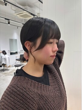 ビューバイネオリーブ 用賀店(Beau'r by neolive) くびれヘア縮毛矯正アプリコットオレンジ夏ハイライト《用賀》