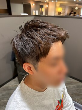 ダンディゾン ブルー 神楽坂(Dans Dix ans bleu) 【Dans Dix ans】この夏ぴったり!短髪×オリーブ☆