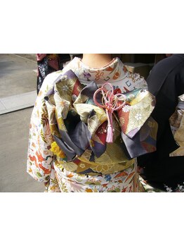 【成人式当日★振袖着付け+ヘアセット￥21000】大切な日を彩るお洒落は振袖で♪[振袖/成人式]