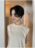 ショートヘア/ショートパーマ/20代30代/ショートレイヤー/名古屋