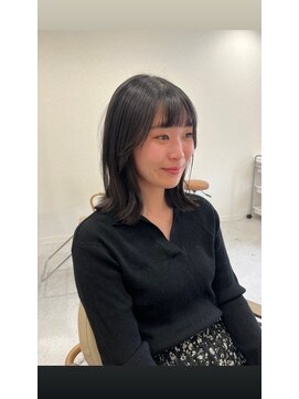 サボ(sabo) 韓国ヘア/顔まわり/レイヤー/前髪カット/小顔/韓国風/髪質改善