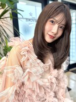 イヴォーク トーキョー(EVOKE TOKYO)&nbsp;髪質改善ミディアムレイヤー艶髪カラー顔まわりレイヤー