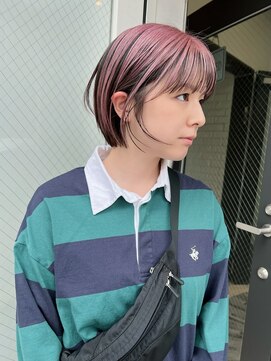 ステン(sten) ピンクのアンブレラカラー