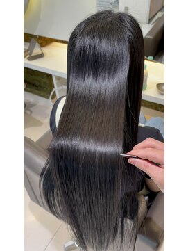 黒髪/グレージュカラー/ココアベージュ/［大阪京橋］