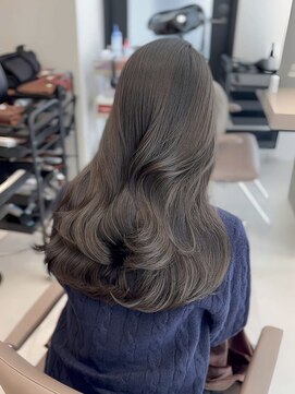 ソヨン 栄2号店(SOYON) 大人ミディアムレイヤーカット/髪質改善トリートメント