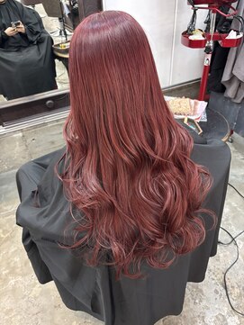 フルアヘッド(FULL A HEAD) ブリーチなしカラー/チェリーレッド