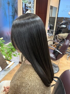 ヘアープレイス 美 遊 人(HAIR PLACE) オリーブベージュ